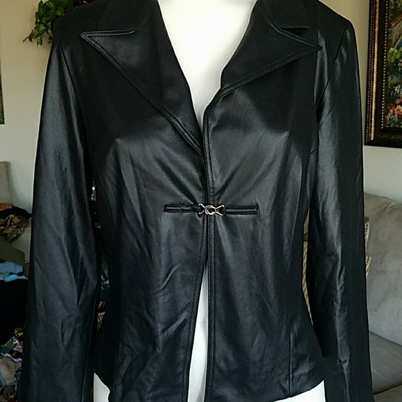 VINTAGE LIGHTWEIGHT BLACK JACKET - Picture 2 of 6